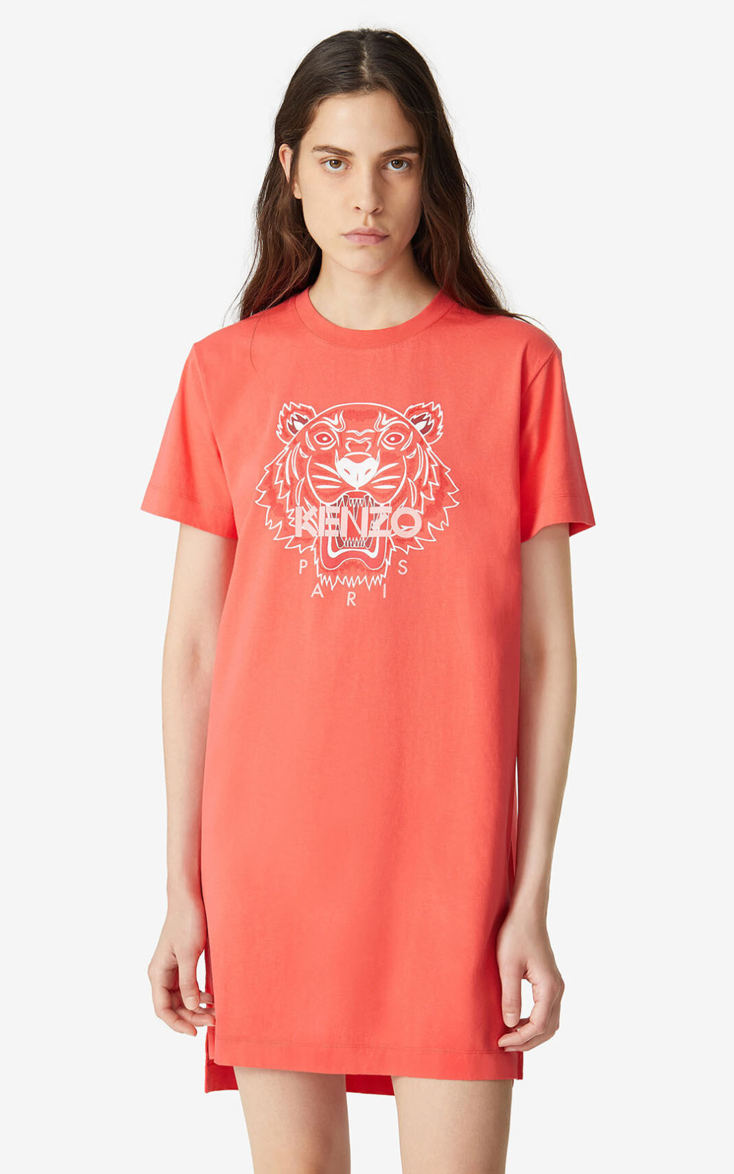 Kenzo Tiger T shirt φορέματα γυναικεια κοκκινα | GR159076